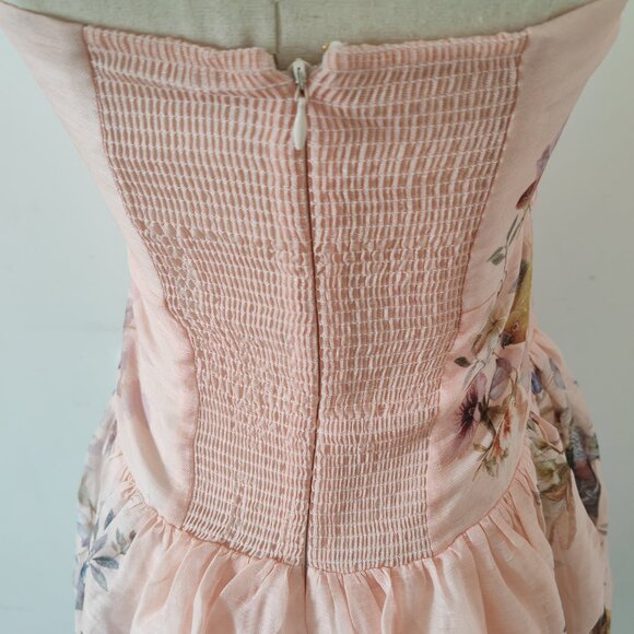Zimmerman's rebellious style picnic pink halter dress - Picture 8 of 11